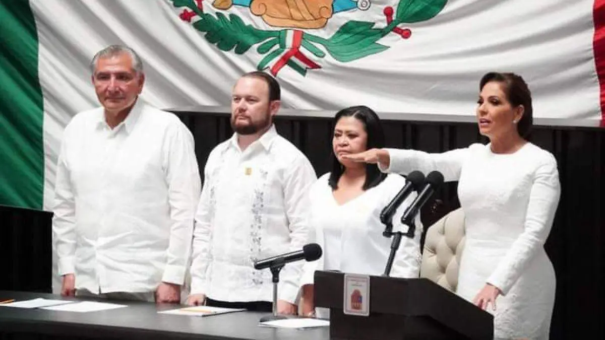 Mara Lezama rinde protesta como la primera gobernadora de Quintana Roo